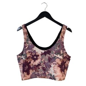 Calme by Johnny Was‎ Endure Sports Bra Watercolor XL